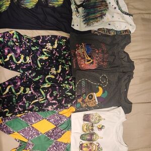 Lot Of 2xl Womens Casual Wear, Mardi Gras, NOLA